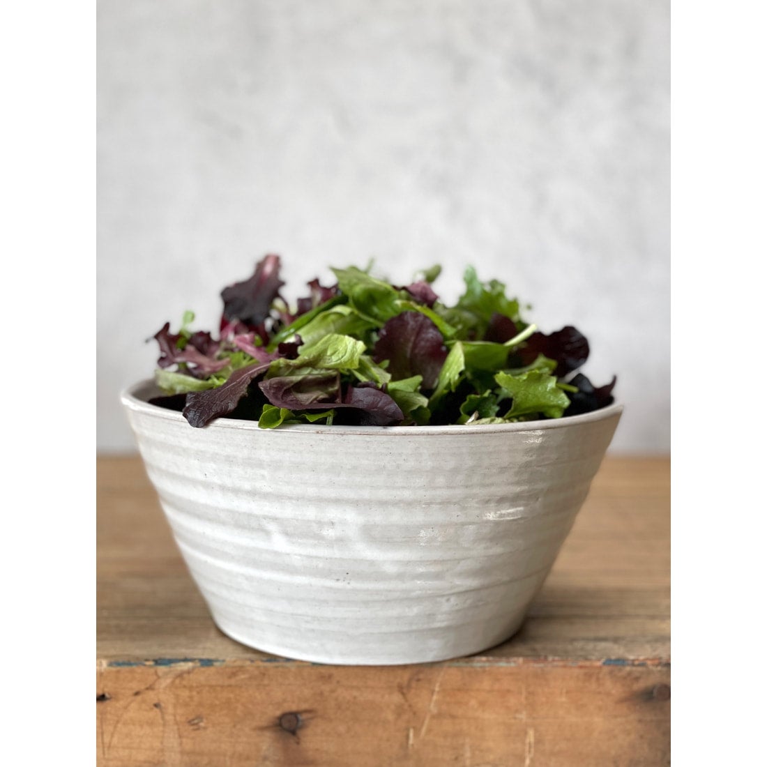 Gravesco Pottery Salad Serving Bowl - Thumbnail 2