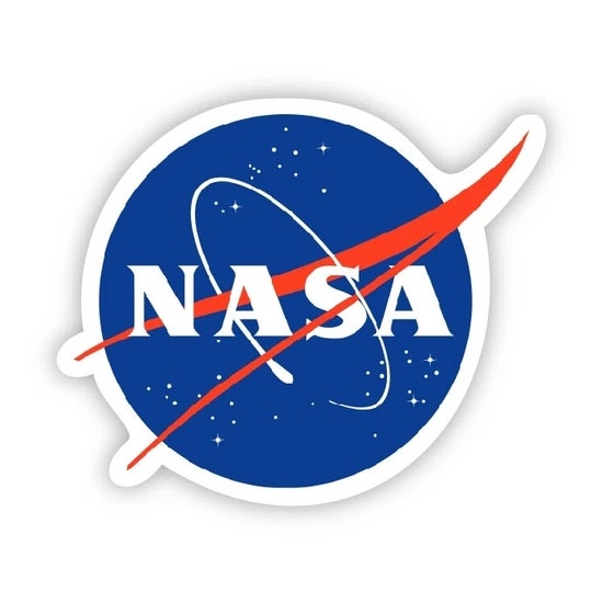 NASA Logo Vinyl Sticker by Big Moods | Made, Modern Handmade