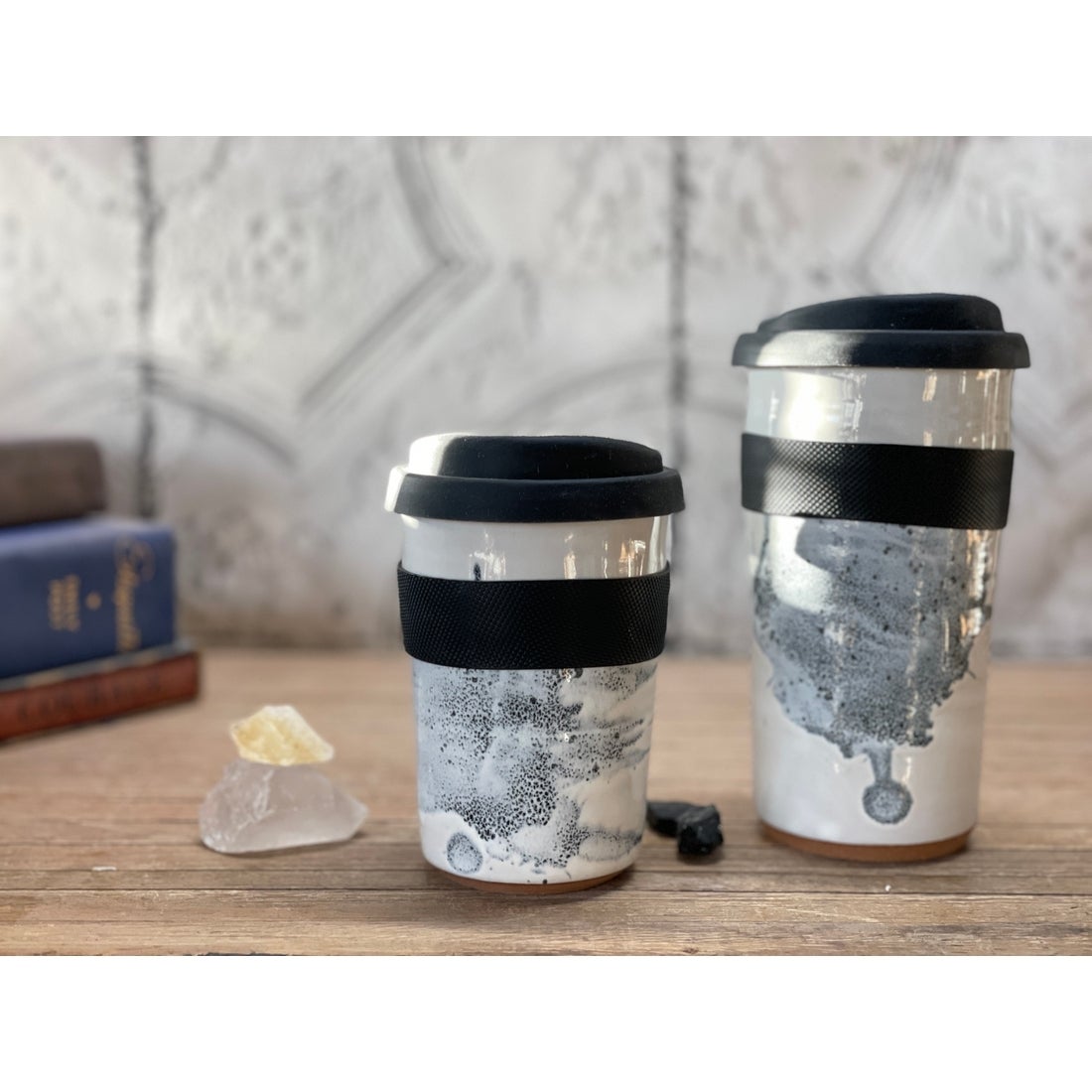 Small Ceramic Travel Mug By Gravesco Pottery– Fire Opal Company