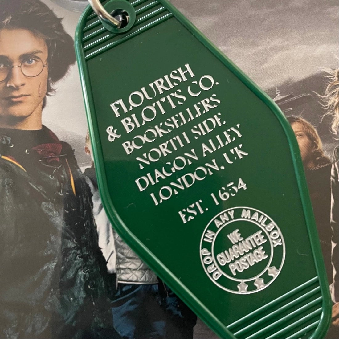 flourish-blotts-harry-potter-motel-style-keychain-by-3-sisters-design