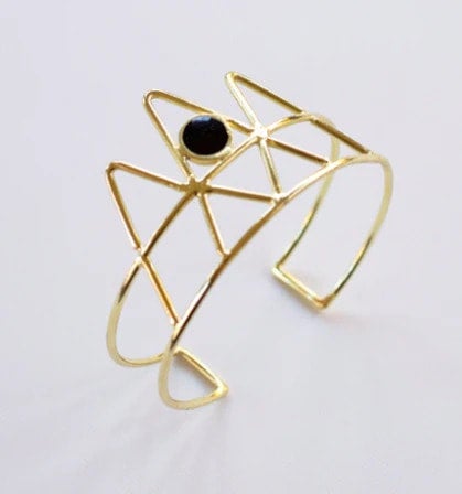 To A Point Cuff from Mata Traders Made Modern Handmade