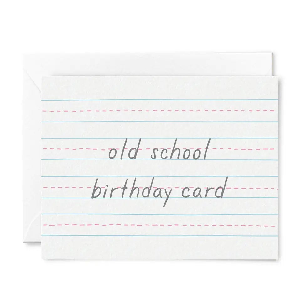 Pre School Birthday Card Ideas