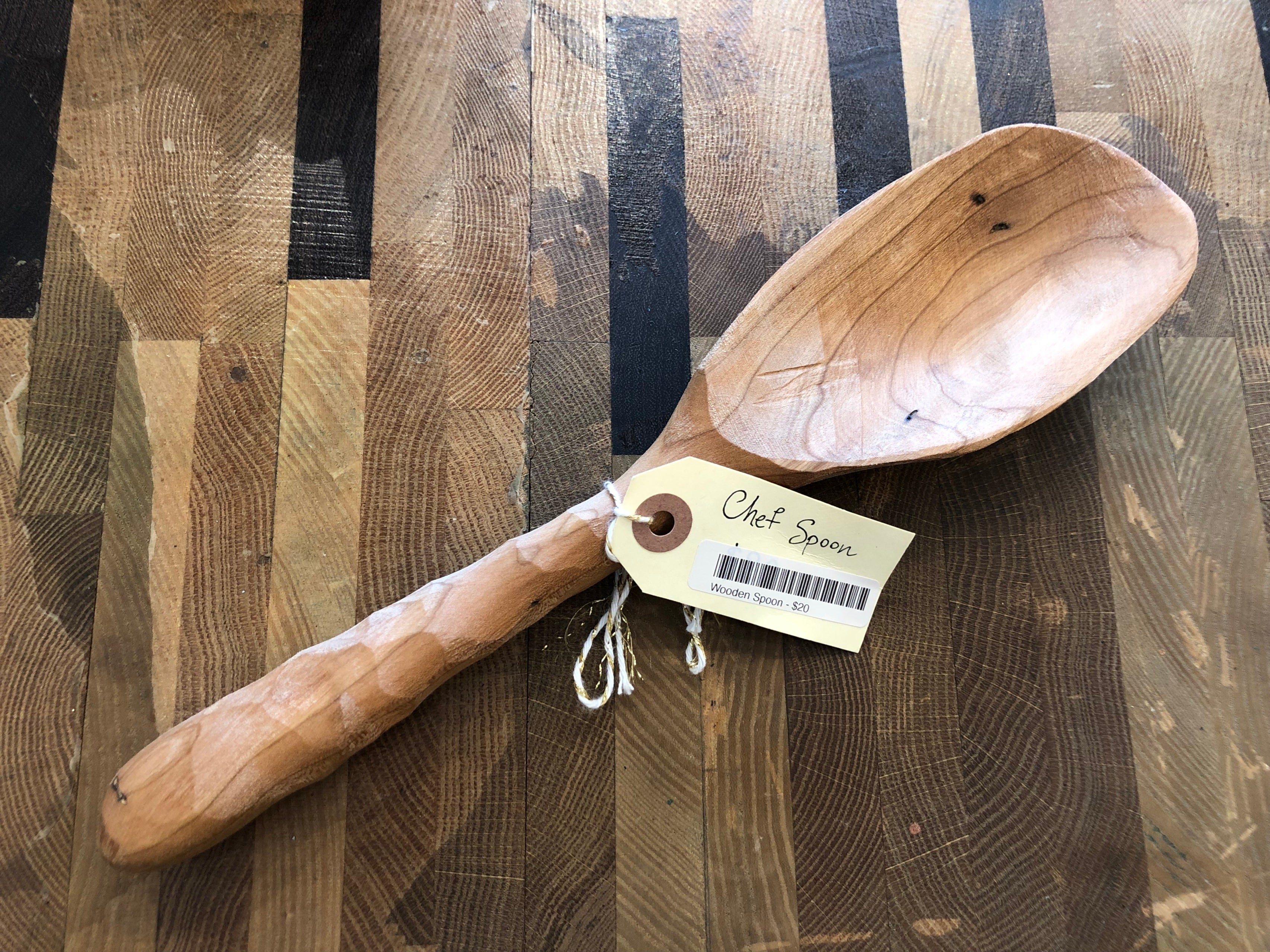 Wood Heavy Chef Spoon - Handmade in the USA - , LLC