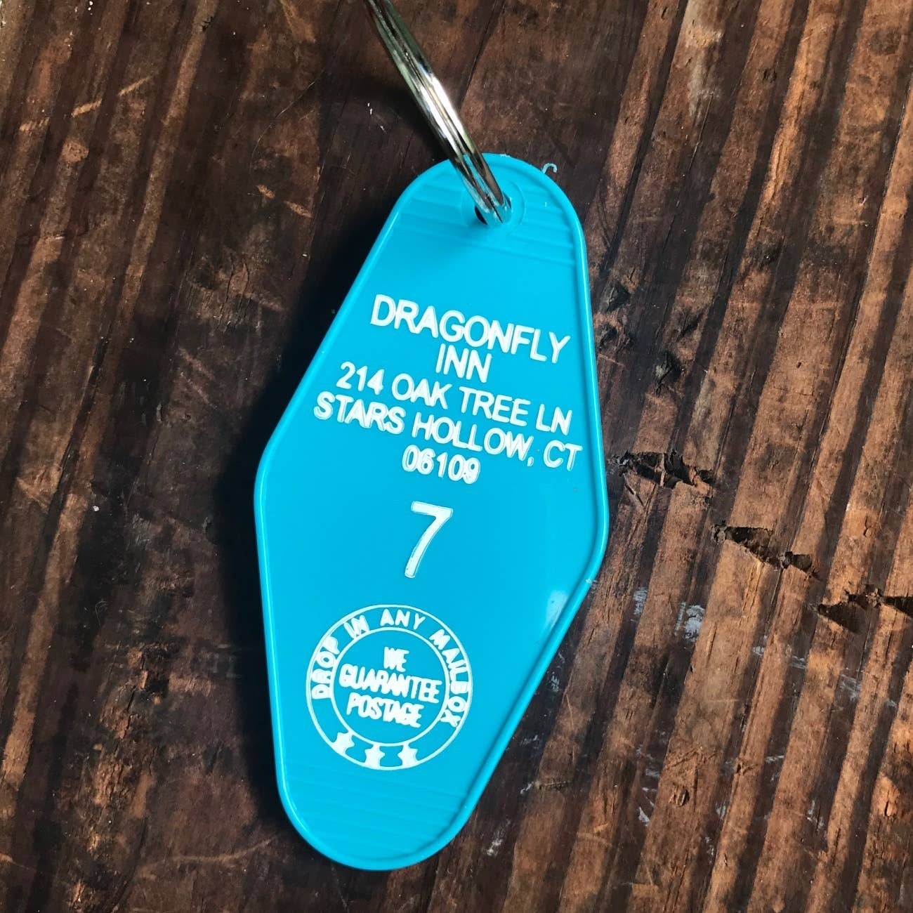 Dragonfly Inn Gilmore Girls Key Fob Keychain by 3 Sisters Design